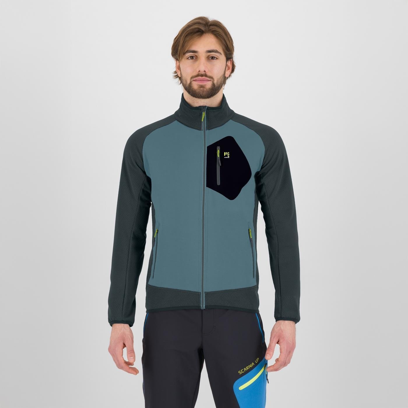 POLAIRE ODLE BLEU FUMÉ/GRIS BOIS | 2500491-008S 2026