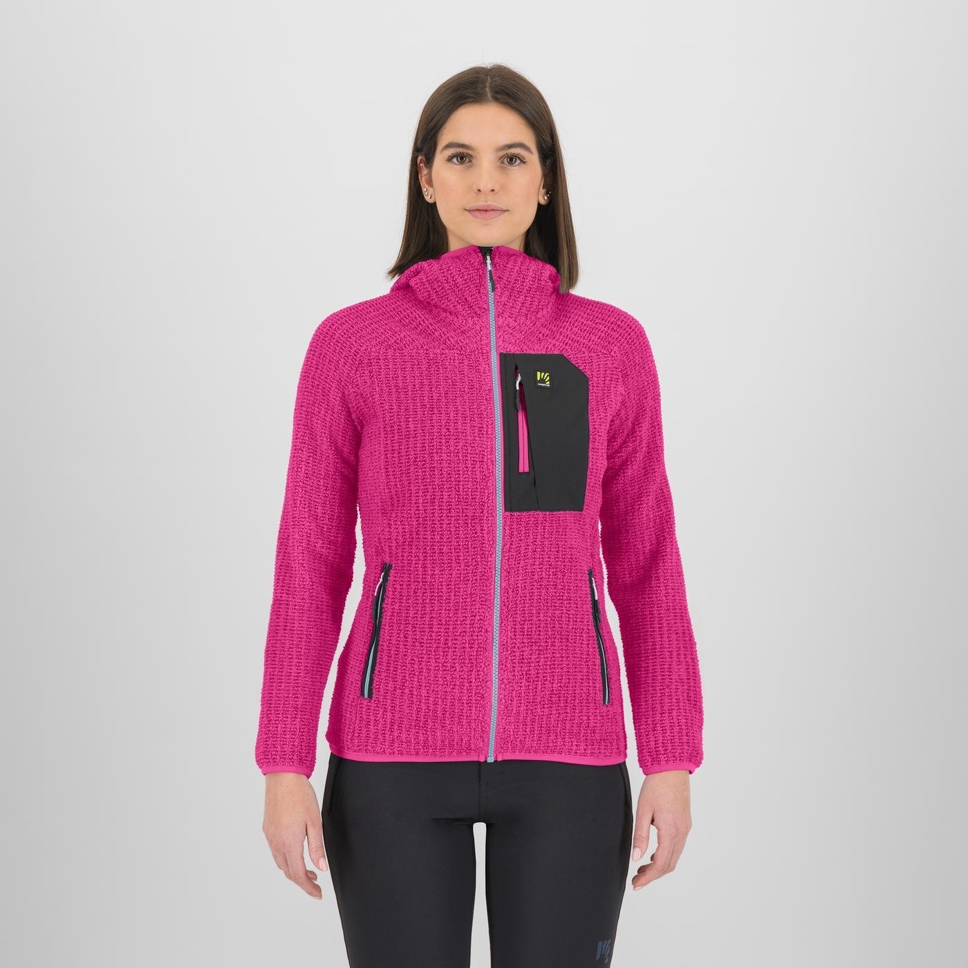 ROCCHETTA EVO HOODIE W FLEECE PURPLE/BLACK | 2532096-066 2026