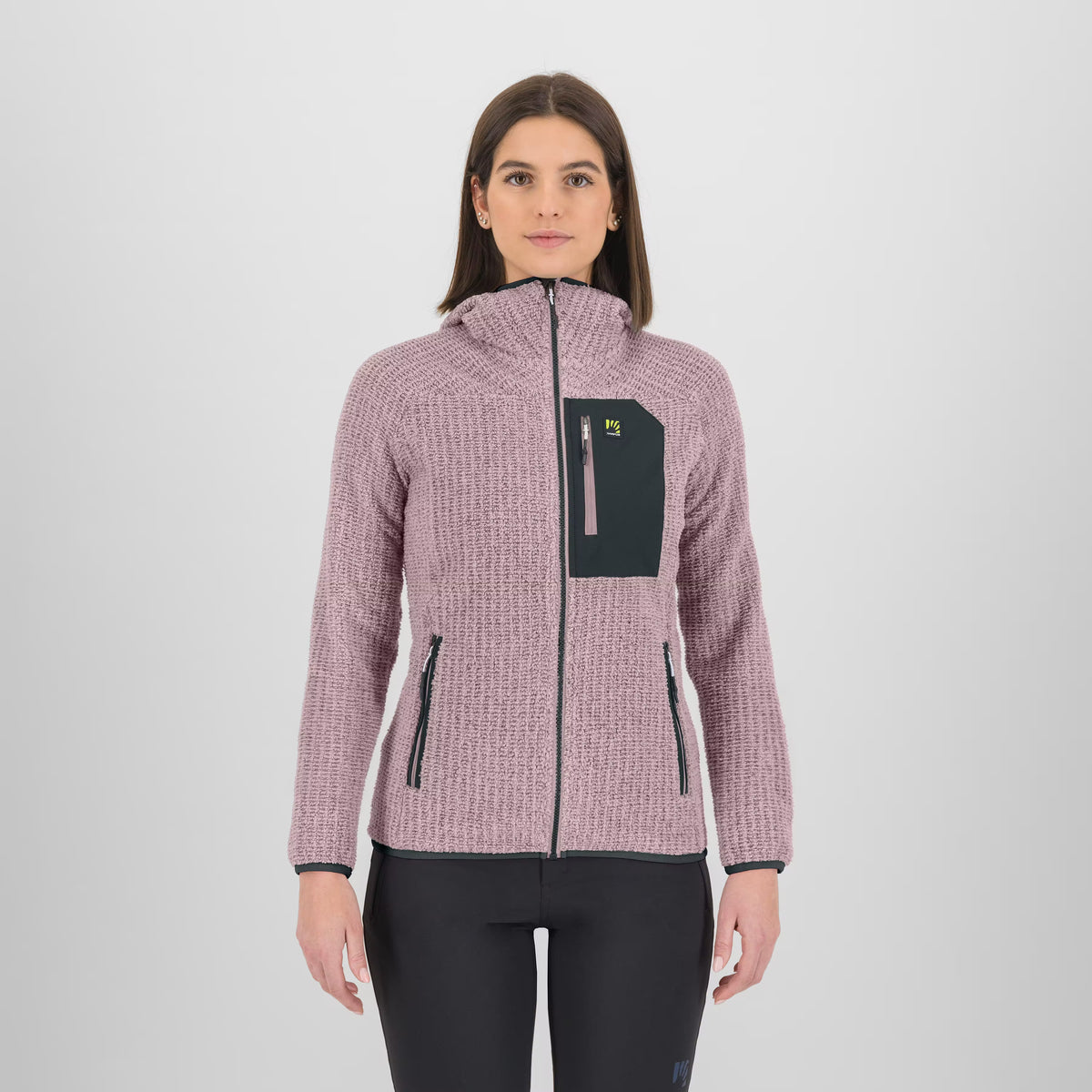 ROCCHETTA EVO HOODIE W FLEECE LILAS/GRIS BOIS | 2532096-058 2027