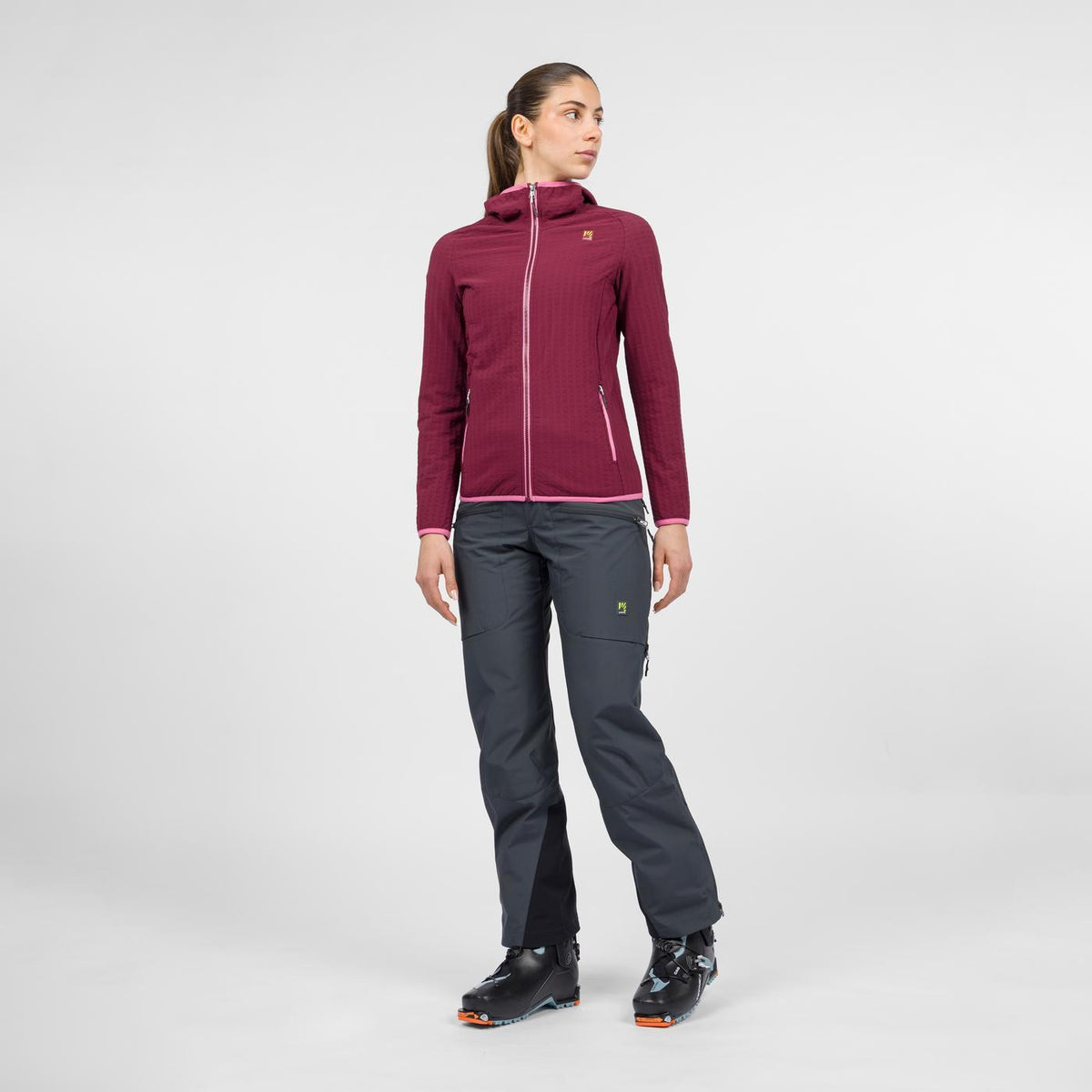 MARMOLADA EVO HOODIE W FLEECE CRIMSON/PINK POWER | 2532115-080 2026-27