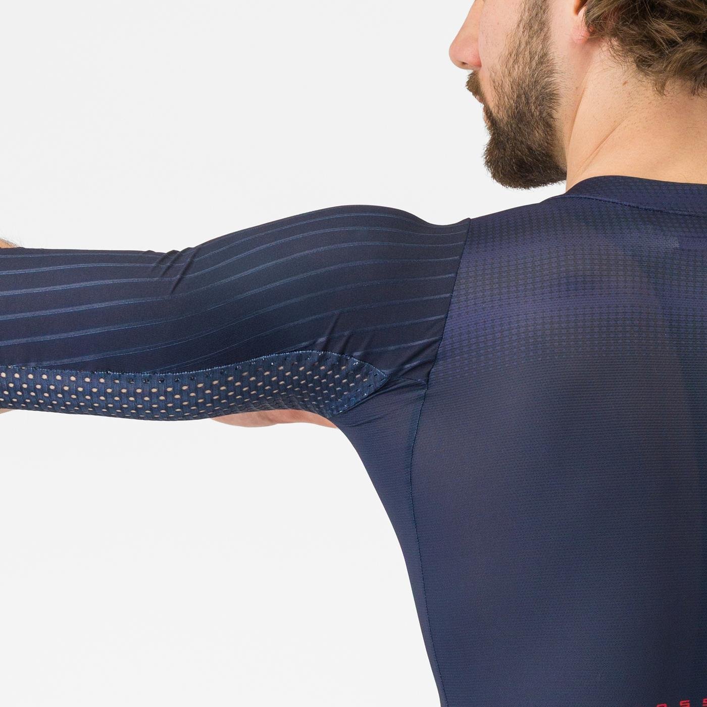 AERO RACE 8S JERSEY Couleur : BELGIAN BLUE | 4525010-424