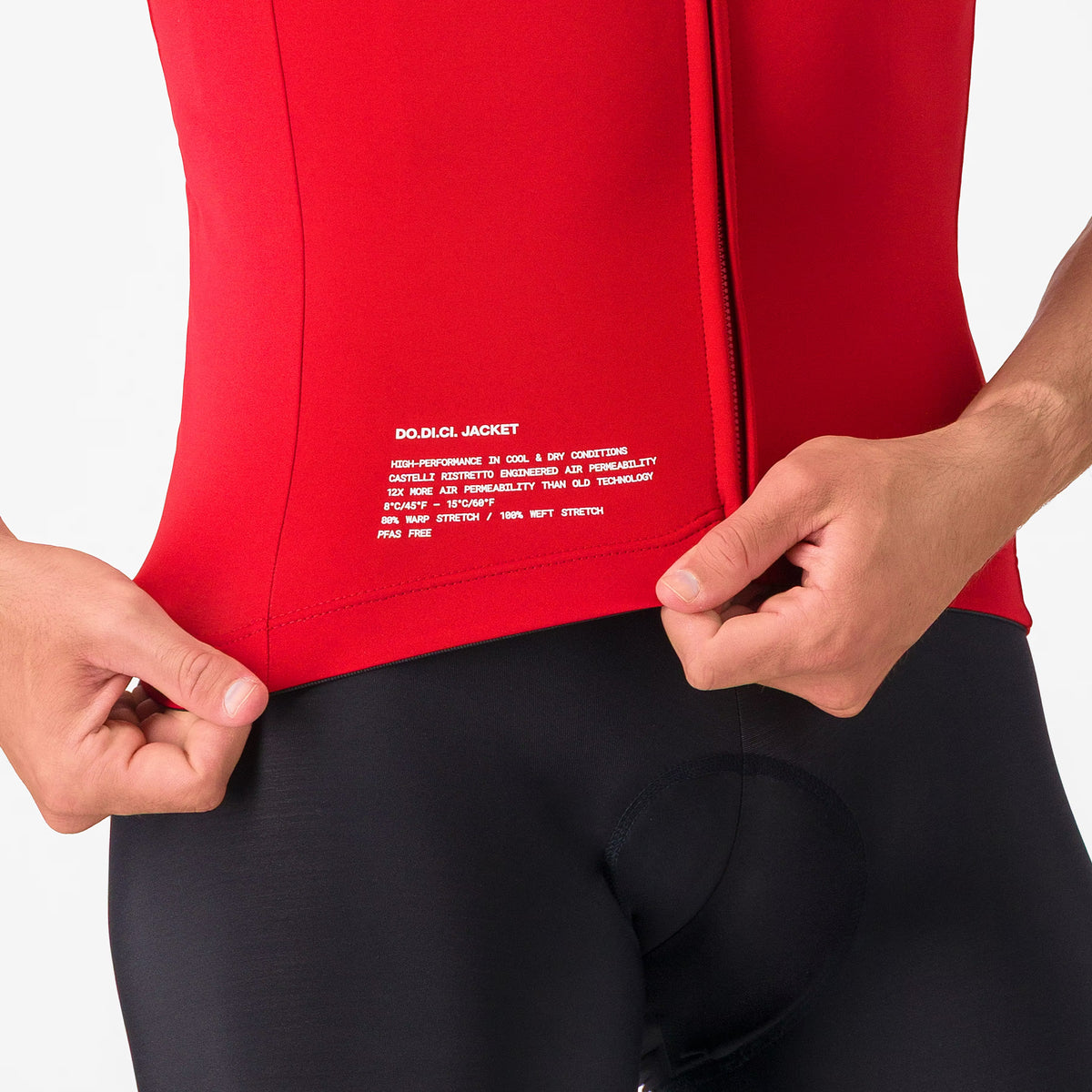 DO.DI.CI. VESTE À MANCHES COURTES ROUGE RICHE | 4525505-645 2027