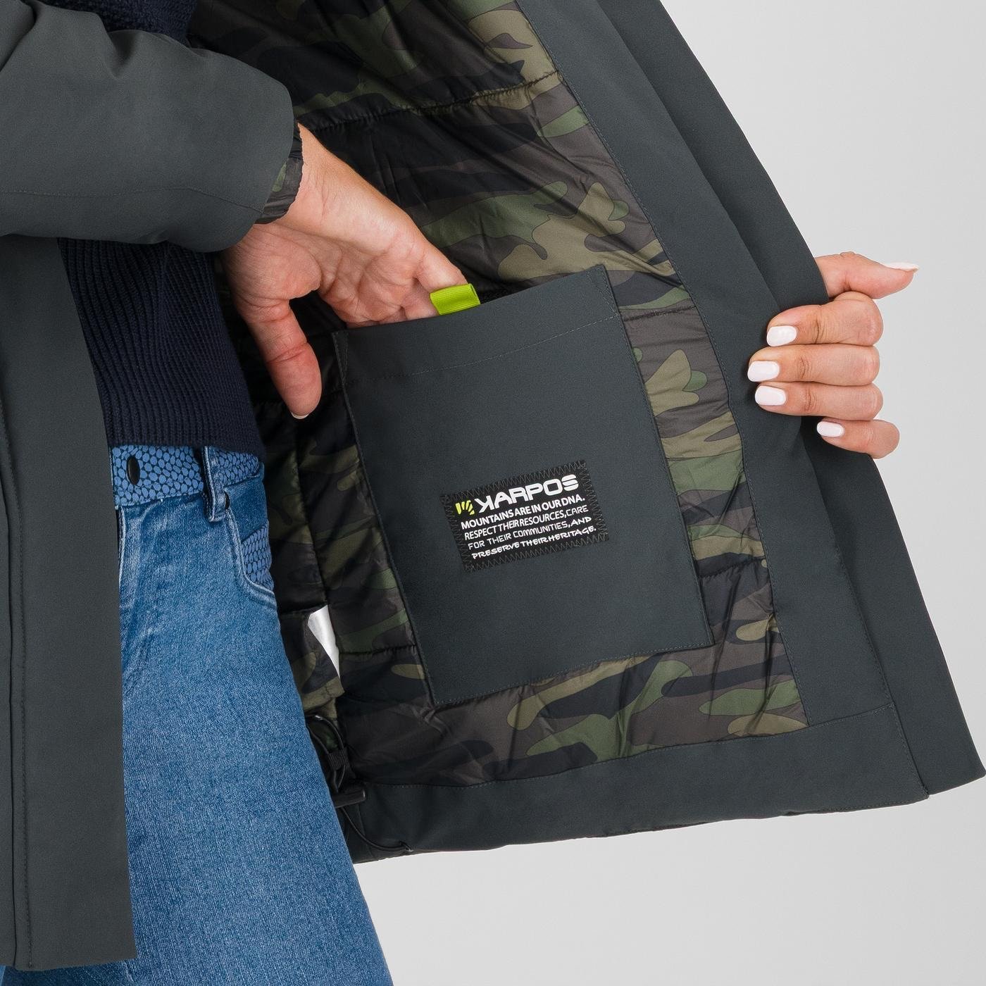 PARKA VANDELLI W WOODL.GRAY | 2512048-031 2026