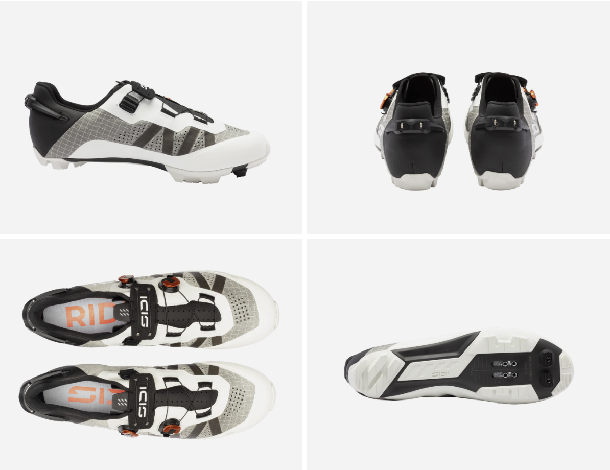 CHAUSSURES SIDI AERON MTB 2026 Couleur : blanc glacé