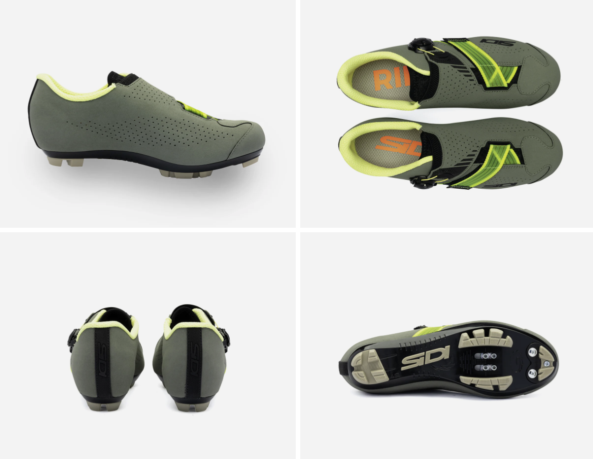 CHAUSSURES SIDI VTT-MTB AERTIS 2025-26 Couleur : jaune militaire