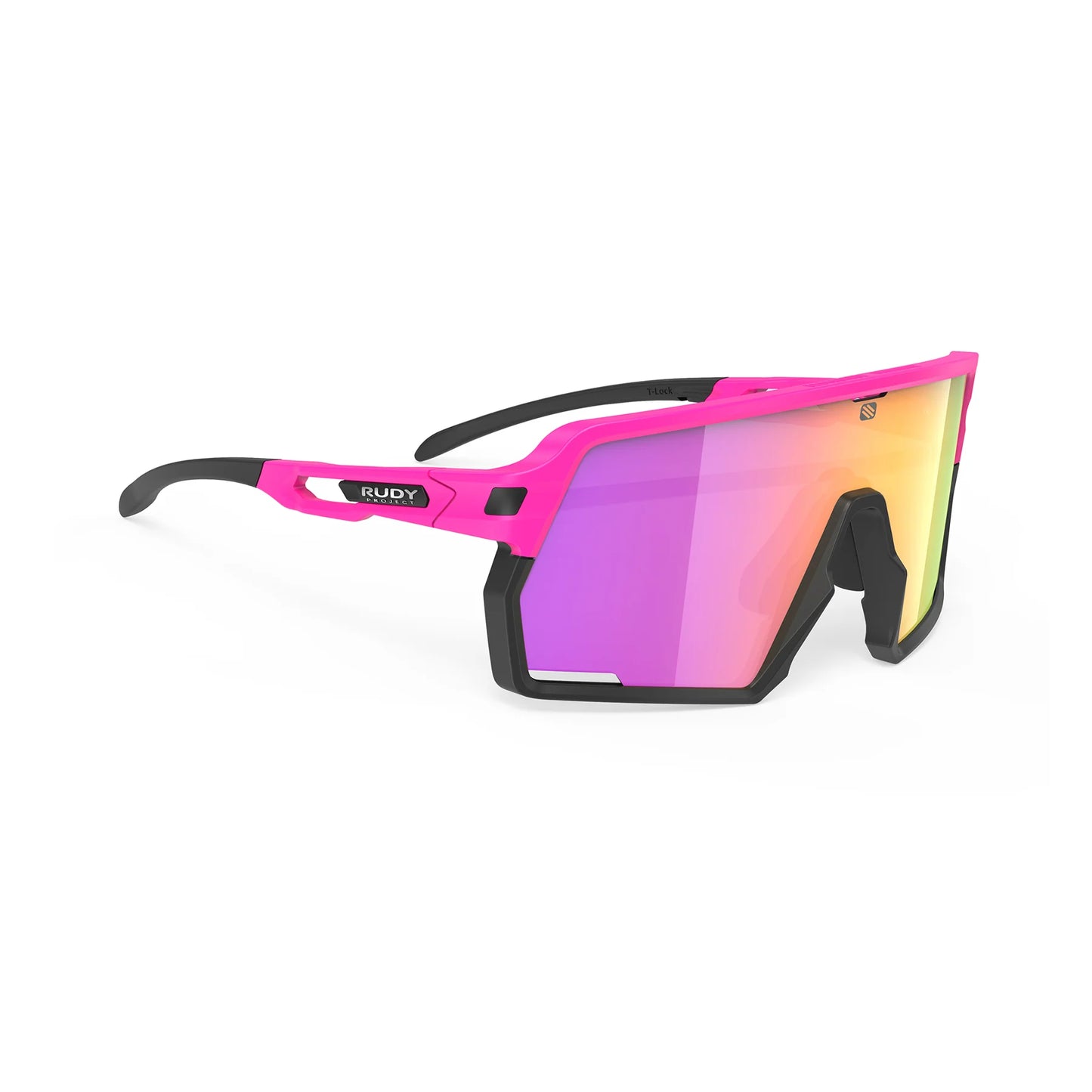 Lunette rudy Kelion Color: Kelion Pink Fluo Matte Frame With Multilaser Sunset Lenses 2026