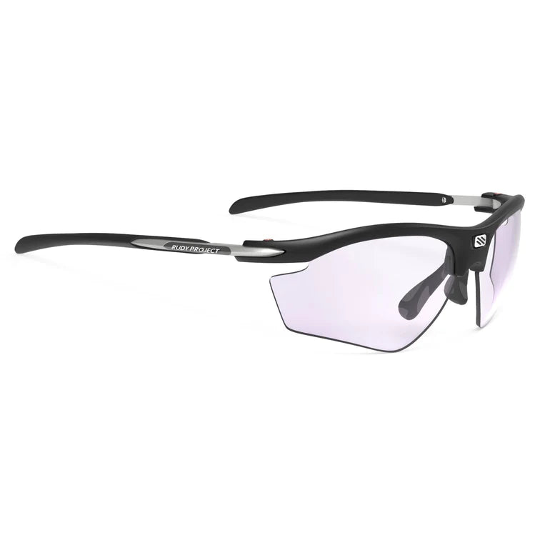LUNETTE RYDON Couleur : Golf Matte Black Frame with ImpactX Photochromic 2 Laser Purple Lenses