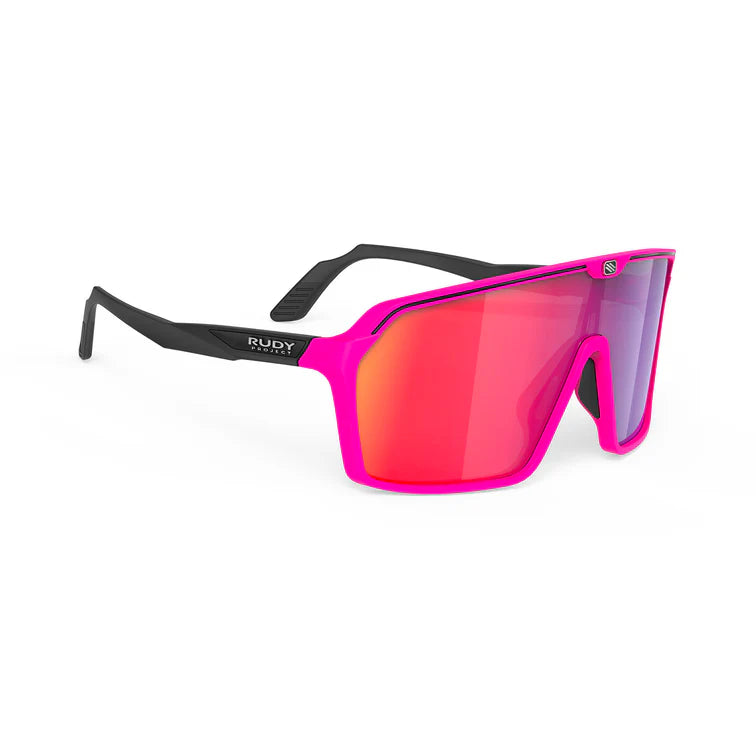 LUNETTE SPINSHIELD Pink Fluo Matte avec verres rouges Multilaser 2026