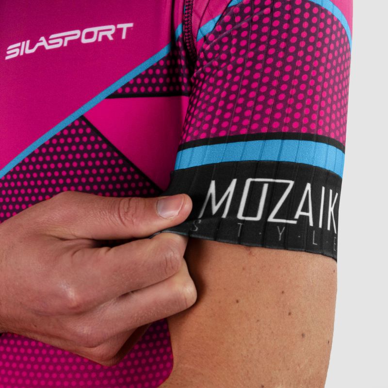 TRIFONCTION ENFANT SILASPORT MOZAIK STYLE ROSE SS mixte 2025