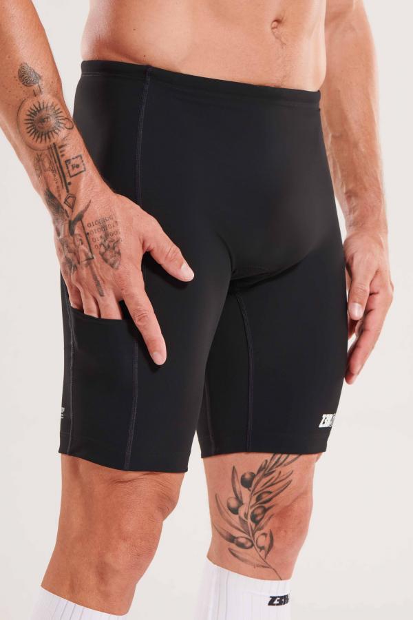 SHORT racer HOMME 26TMRSHO PURE BLACK
