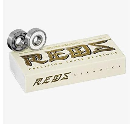 Bones Super REDS ceramic bearings - 8mm - 16 pack M-BEARINGS BONT