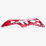 Cadres de patinage en ligne BONT 2PF CXXV 125 mm rouge M-PLATINE BONT