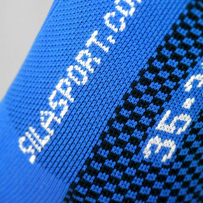 CHAUSSETTES RACING SILA - Mi-hautes BLEU ROYAL / NOIR A-CHAUSSETTES SILA SPORTS