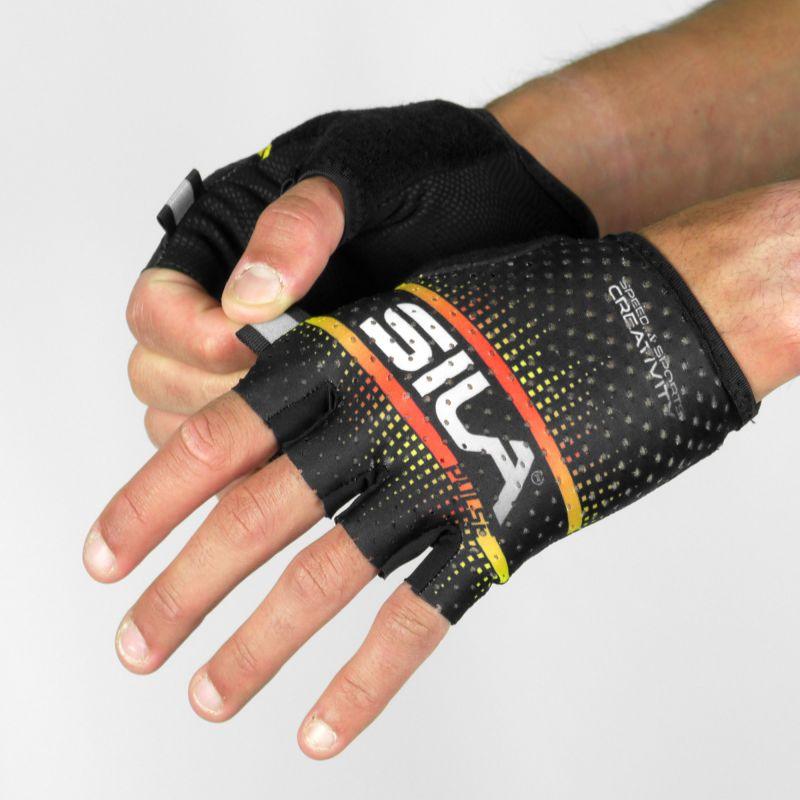 GANTS COURTS SILA PULSE STYLE - ROUGE FIRE Référence 2891 - S - Rouge A-GANTS SILA SPORTS