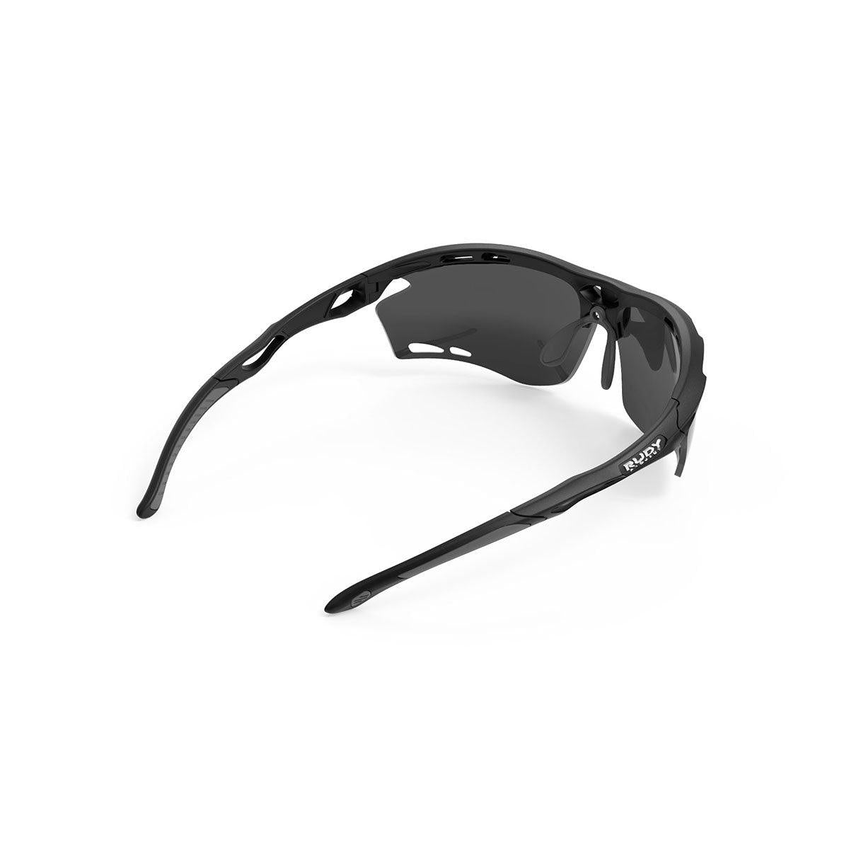 LUNETTES PROPULSE CADRE NOIR MAT PROPULSE ET VERRES NOIR FUMÉE PROPULSE CADRE NOIR MAT ET VERRES NOIR FUMÉE E-LUNETTES RUDY PROJECT