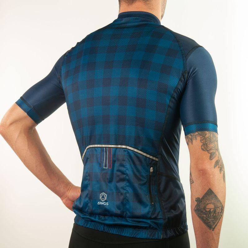 MAILLOT GRAVEL ARMOS CONQUEST BLEU MARINE MC V-MAILLOT SILA SPORTS