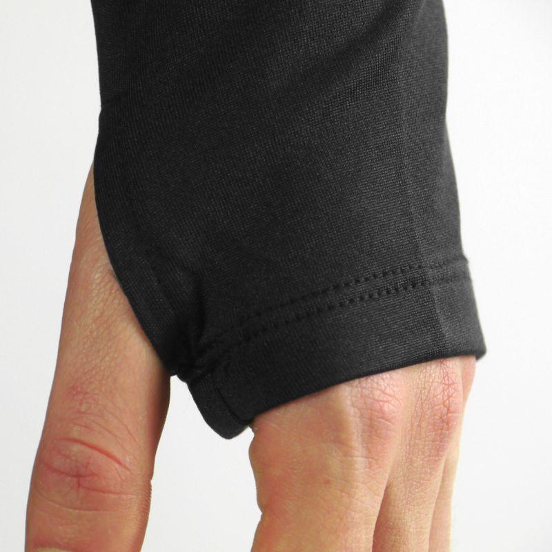 MAILLOT RUNNING FEMME - SILA PRIME NOIR - MANCHES LONGUES 1865 V-MAILLOT SILA SPORT