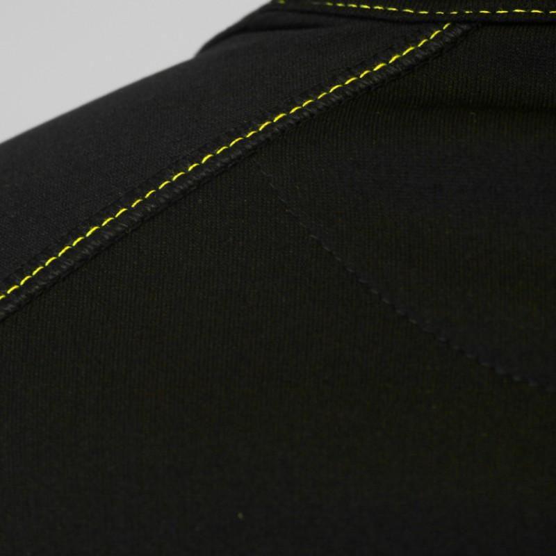 MAILLOT RUNNING - SILA PRIME NOIR - Manches courtes 1303 M-RUNNING SILA SPORT