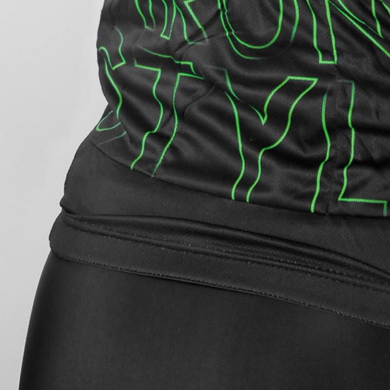 MAILLOT SILA IRON STYLE 2.0 VERT - MANCHES COURTES 1492 V-MAILLOT SILA SPORT