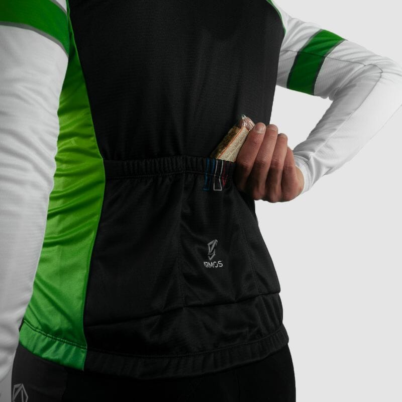 MAILLOT / VESTE MI-SAISON ENFANT ARMOS TALISMAN VERT V-MAILLOT SILA SPORT