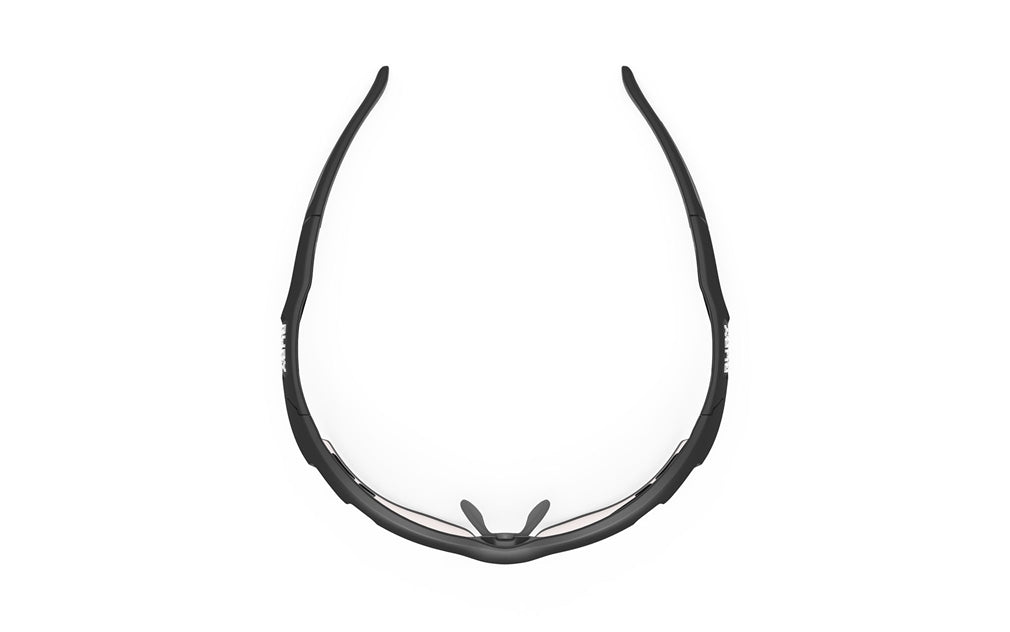 LUNETTES PROPULSE Color: Matte Black Frame with ImpactX Photochromic 2 Red Lenses