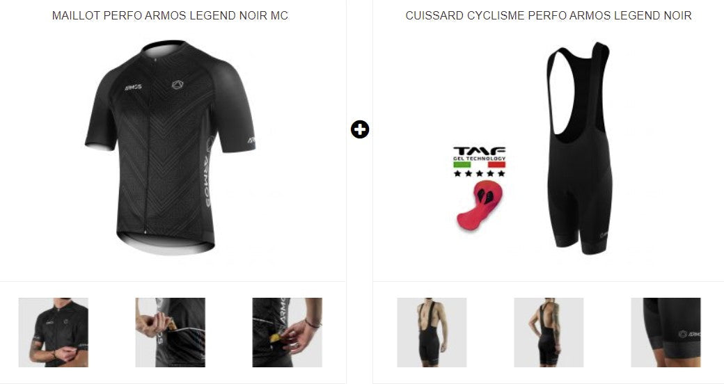 PACK ÉTÉ CYCLISME PERFO ARMOS LEGEND
