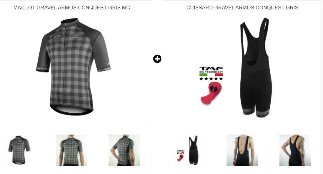 PACK ÉTÉ GRAVEL - ARMOS CONQUEST