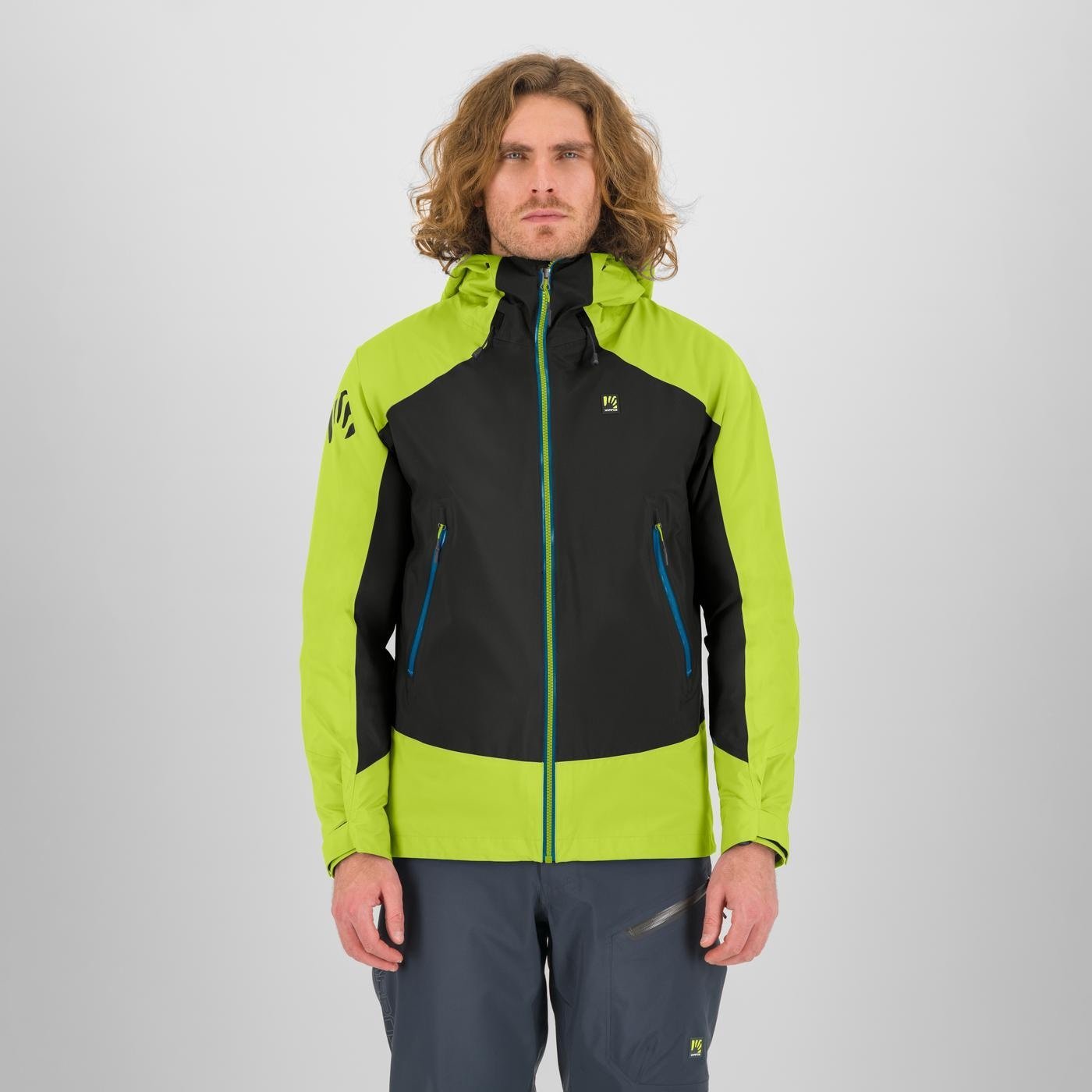 STORM EVO JACKET   |NOIR/CITRON ACIDE | 2501035-038   2025-26
