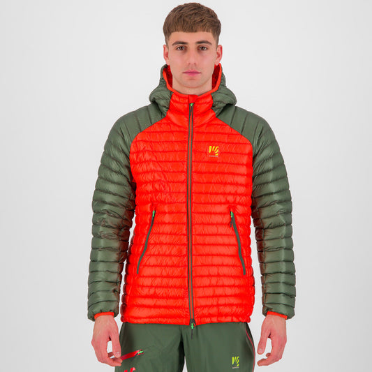 ALAGNA DOWN JACKET  SPICY ORANGE/THYME | 2511021-024     2025-26