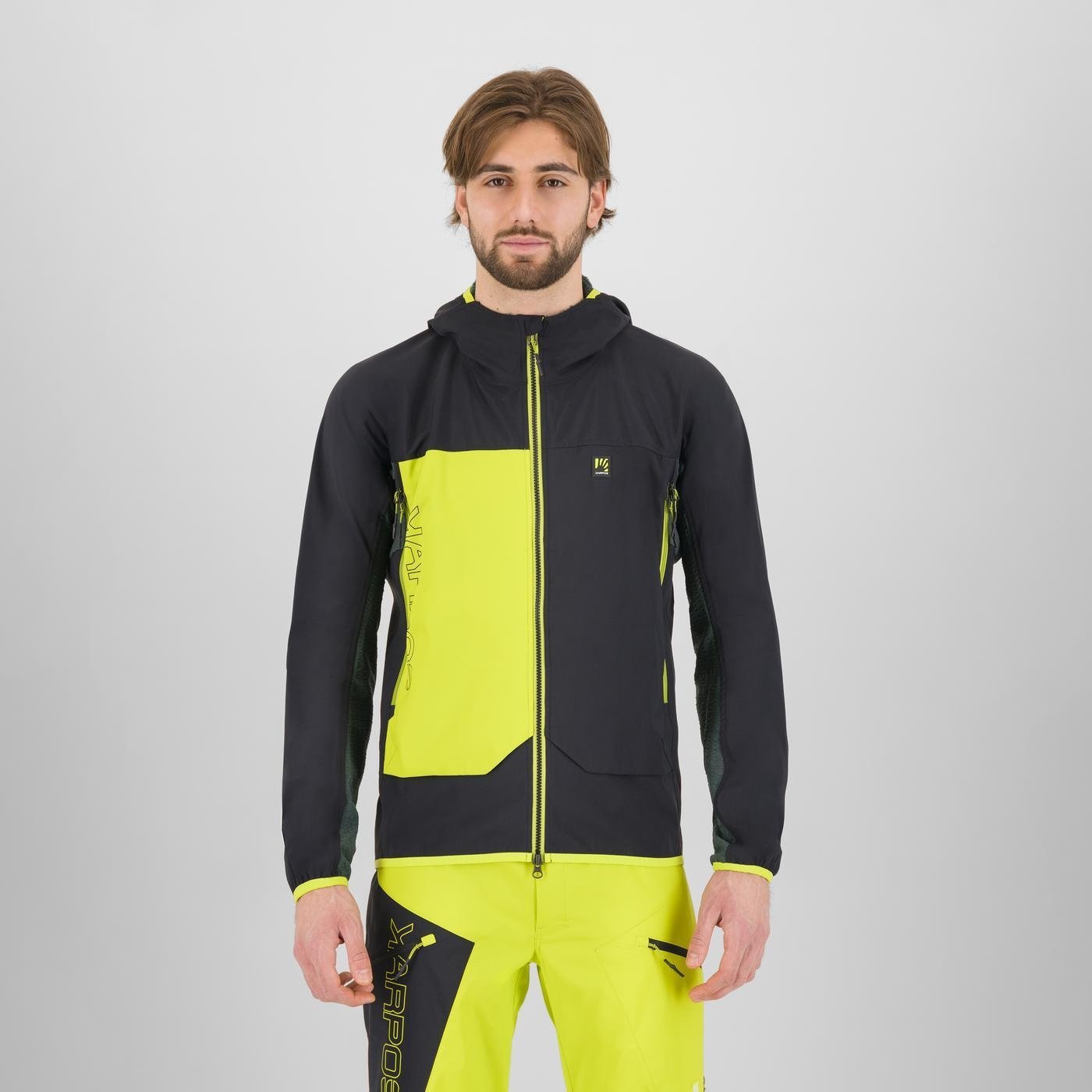 PIZZO BIANCO JACKET   BLACK/WOODL.GRAY/ACID LIME | 2511032-038 2025-26