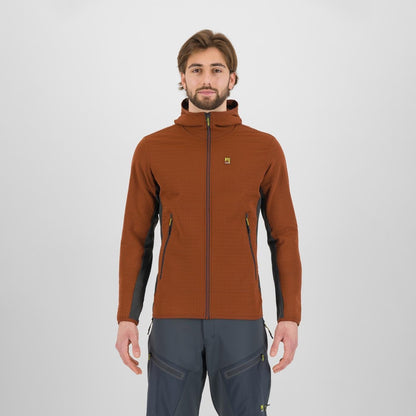 POLAIRE À CAPUCHE MARMOLADA    ACAJOU/BOIS GRIS | 2531076-022    2026