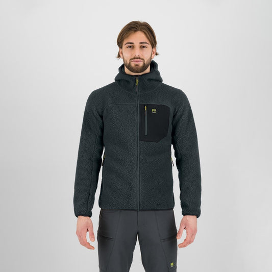 POLAIRE À CAPUCHE MOIAZZA RETRò     WOODL.GRIS/NOIR | 2531077-401N     2026