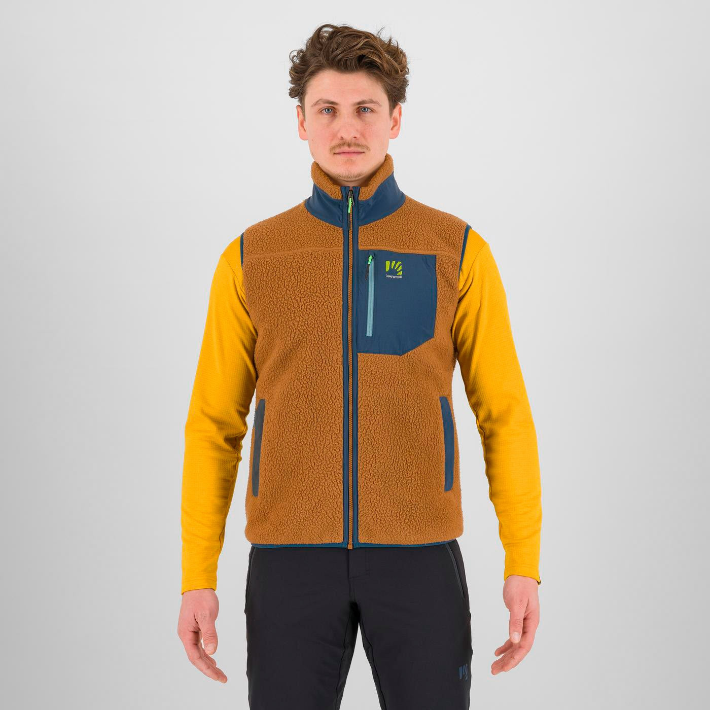 MOIAZZA RETRò FLEECE VEST NUTHATCH/MIDNIGHT | 2531078-113   2026