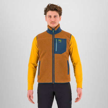 MOIAZZA RETRò FLEECE VEST NUTHATCH/MIDNIGHT | 2531078-113   2026