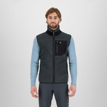 MOIAZZA RETRò FLEECE VEST     WOODL.GRAY/BLACK | 2531078-401N  2026