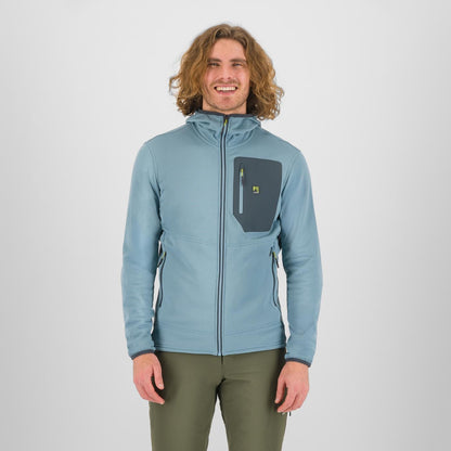 POLAIRE À CAPUCHE ANTERMOIA  BLEU FUMÉ/GRIS BOIS | 2531094-008  2026