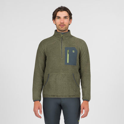 POLAIRE DEMI-ZIP ROCCHETT  PROFONDEUR/BOIS GRIS | 2531098-007    2026