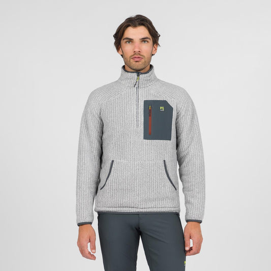 POLAIRE DEMI-ZIP ROCCHETT     MICRO CHIP/WOODL.GRAY | 2531098-021    2026