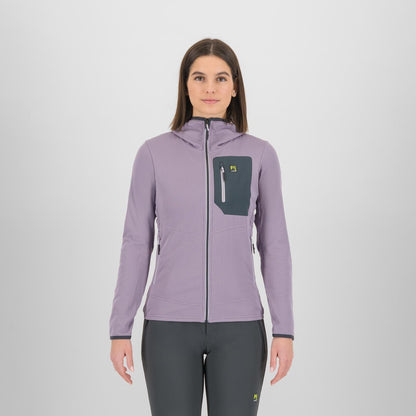 ANTERMOIA HOODIE W FLEECE   LAVENDER/WOODL.GRAY | 2532094-048  2026-27