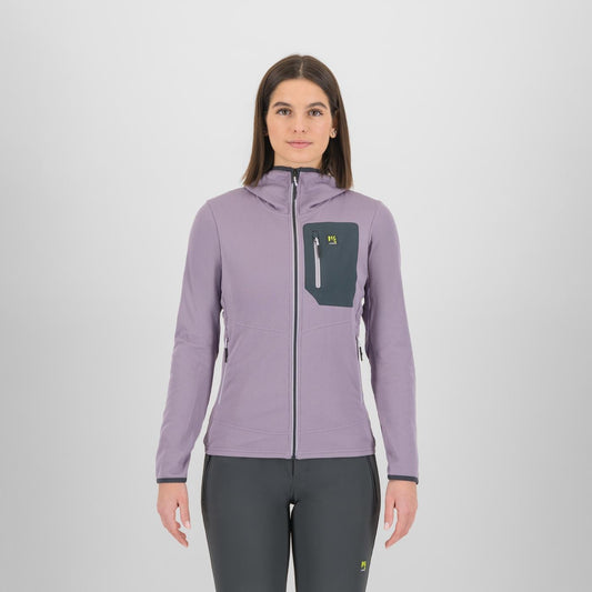 ANTERMOIA HOODIE W FLEECE   LAVENDER/WOODL.GRAY | 2532094-048  2026-27