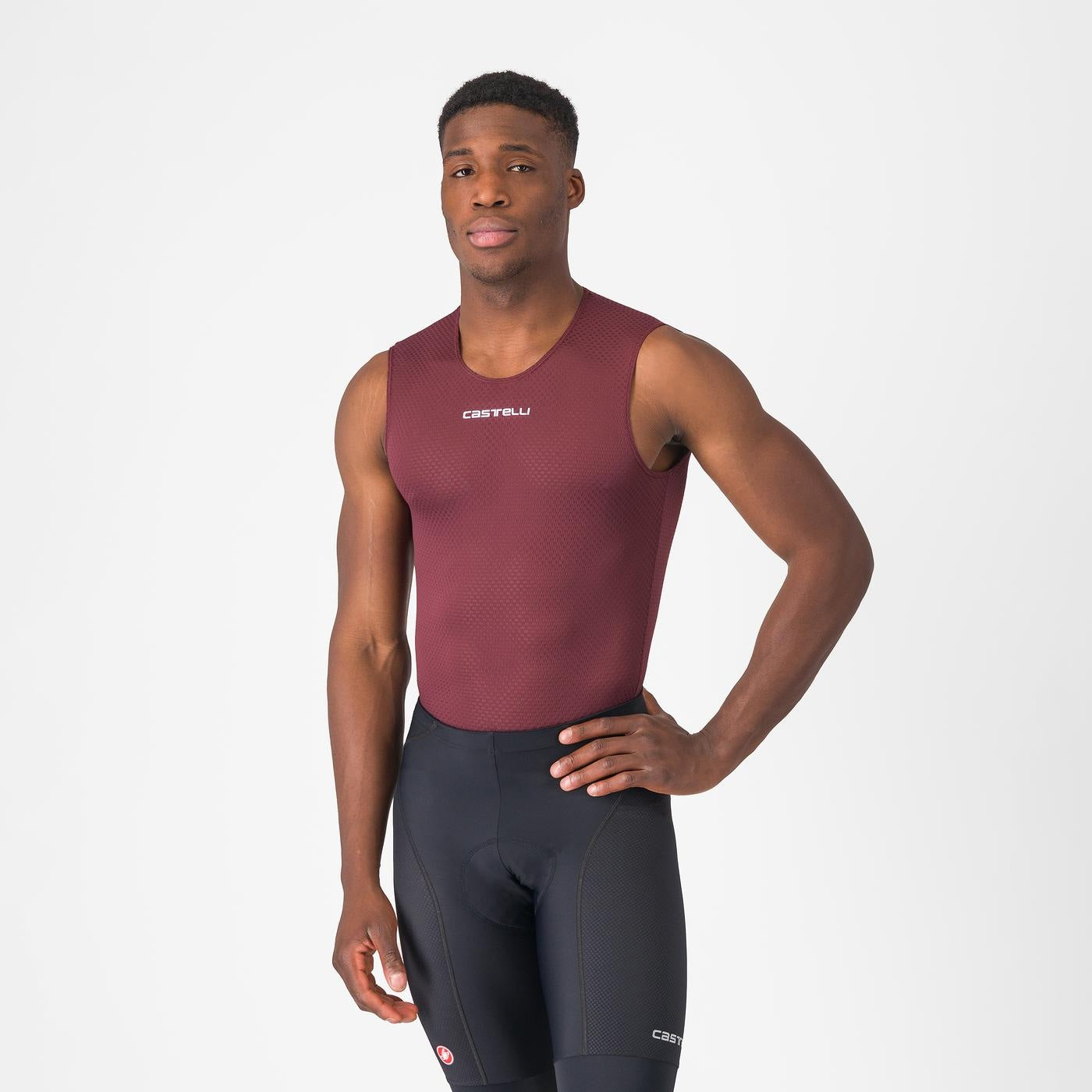 PRO MESH 2.0 SANS MANCHES Couleur : Bordeaux foncé  | 4523023-625  2026