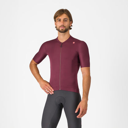 MAILLOT ESPRESSO Couleur : BORDEAUX PROFOND/LUNE ARGENTÉE  | 4524007-625  2026