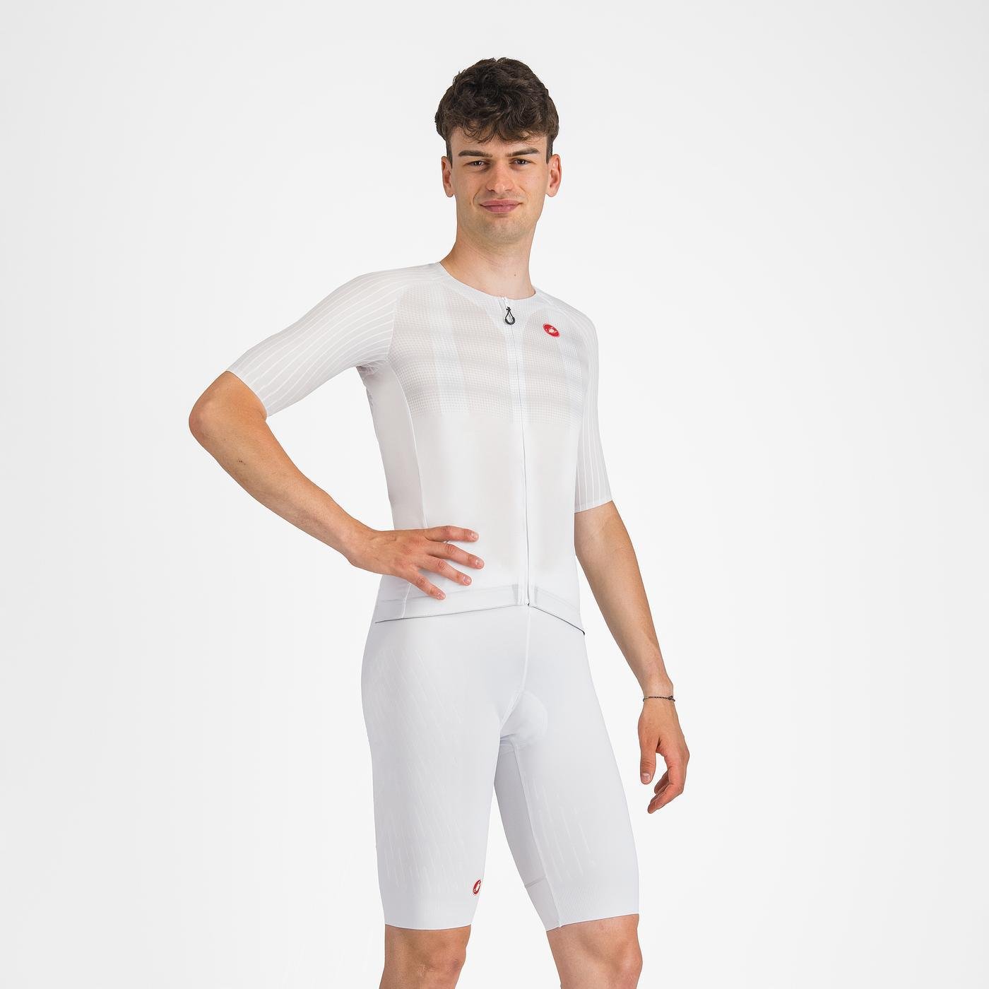 FREE AERO RACE S BIBSHORT Couleur : WHITE  | 4525001-001      2026