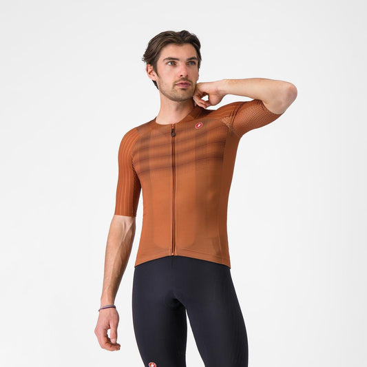 AERO RACE 8S JERSEY Couleur : MOCHA  | 4525010-245