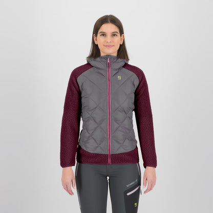 VESTE MARMAROLE RETRO' W    SMOKED/CRIMSON | 2512028-080   2026-27