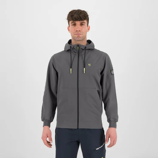 SWEAT À CAPUCHE D'HIVER EASYLIFE À FERMETURE ÉCLAIR INTÉGRALE EN POLAIRE   FUMÉ | 2531116-099