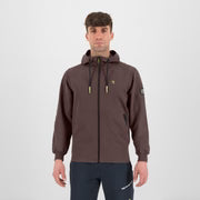 SWEAT À CAPUCHE D'HIVER EASYLIFE À FERMETURE ÉCLAIR INTÉGRALE EN POLAIRE   GIANDUIA BROWN | 2531116-205   2026-27