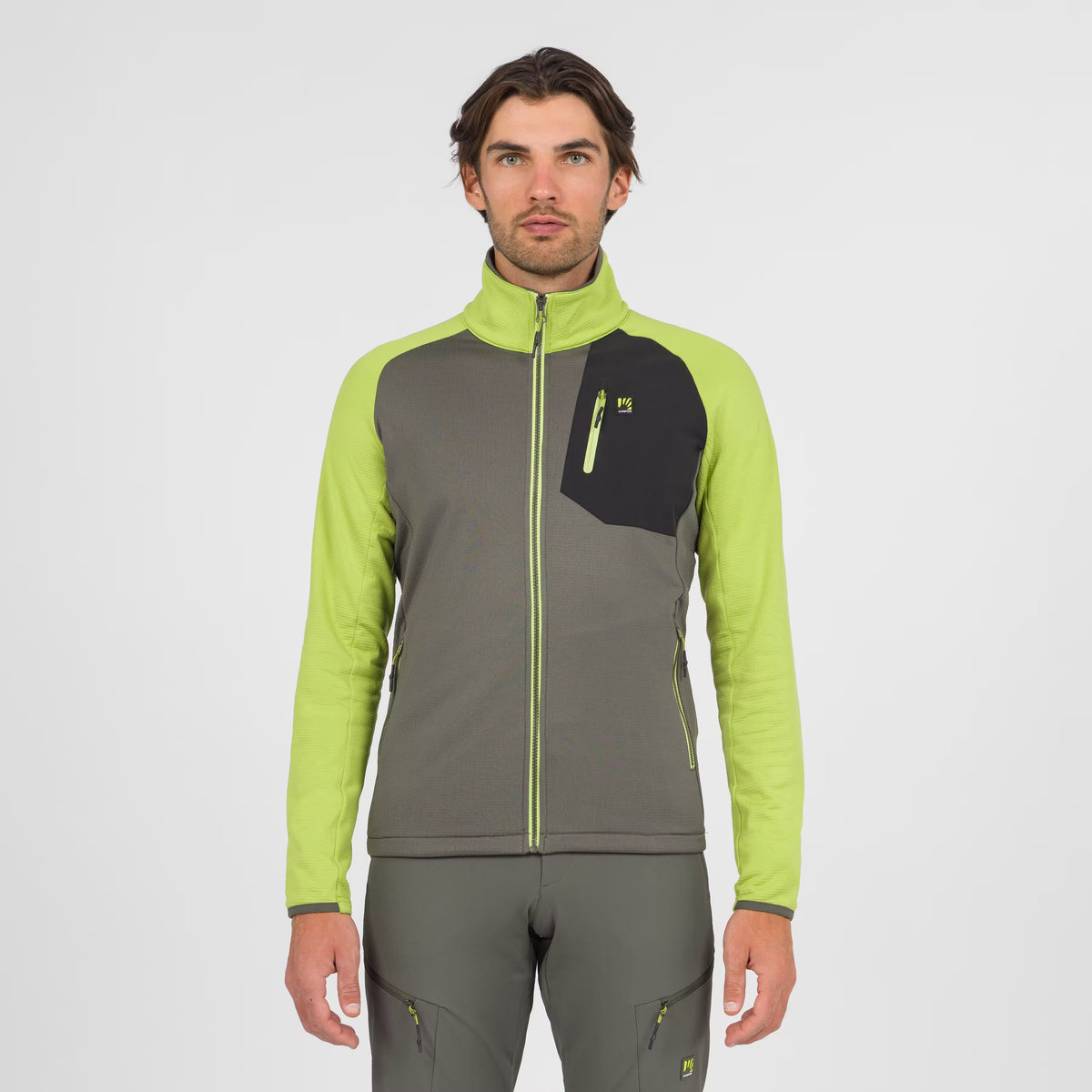 POLAIRE ODLE EVO À FERMETURE ÉCLAIR INTÉGRALE    KAMBABA/CITRON FONCÉ | 2531123-064   2027