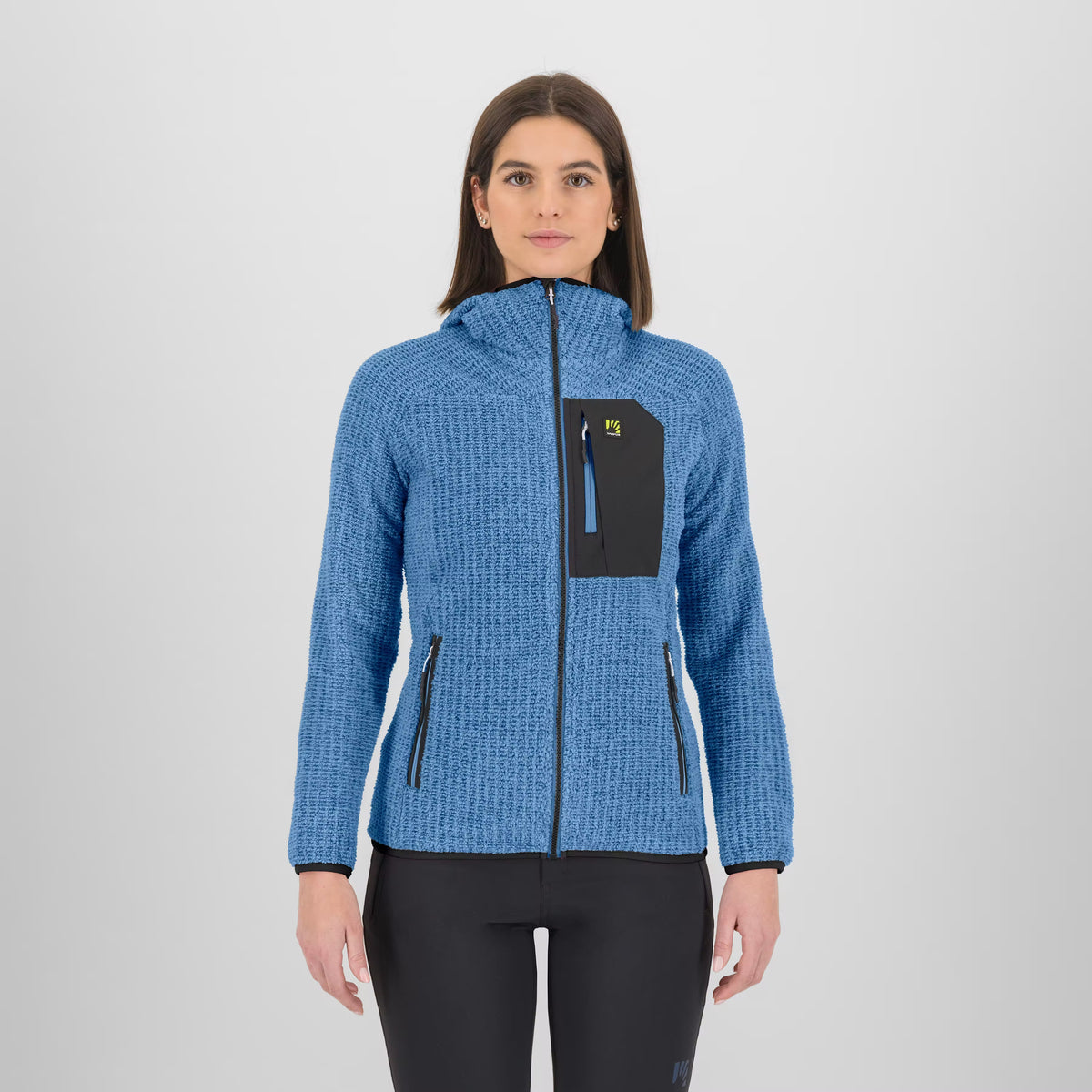 ROCCHETTA EVO HOODIE W FLEECE   JASPER/NOIR | 2532096-015  2027