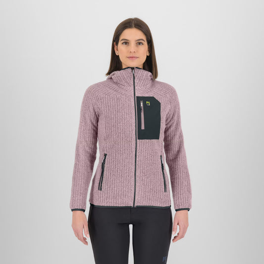 ROCCHETTA EVO HOODIE W FLEECE    LILAS/GRIS BOIS | 2532096-058 2027